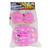 KIT RADICAL PLUS INFANTIL STAR PINK FROZEN CAPACETE/JOELHEIRA/COTOVELEIRA/MUNHEQUEIRA