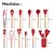 KIT UTENSILIO COZINHA COLHER DE SILICONE na internet