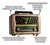 CAIXA DE SOM RETRO APOIO CELULAR TWS AD-8106 - loja online