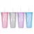 COPO 3 EM 1 COM CANUDO 1.1L-700ML-400ML