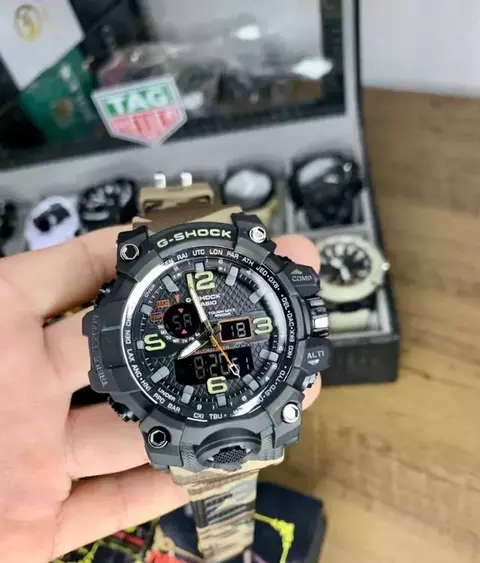 G-SHOCK MUDMASTER CAMUFLADO - A PROVA DÁGUA 10ATM