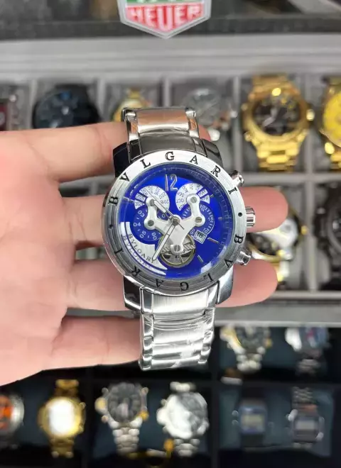 RELÓGIO BVLGARI IRON MAN,AAA+PREMIUM