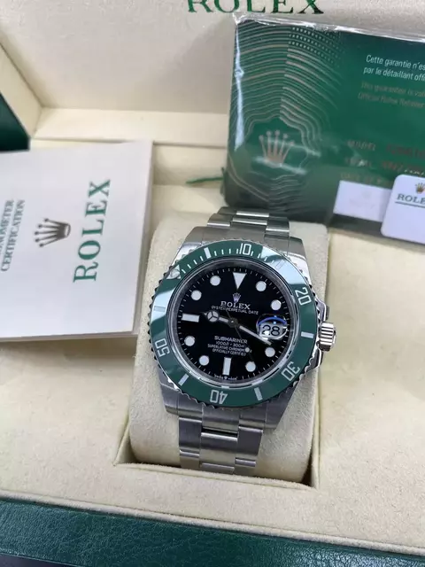 SUBMARINER CLÁSSICO STARBUCKS SUPER CLONE 40MM - A PROVA DÁGUA 100ATM