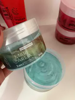 Esfoliante Rosto e Corpo Mar e Areia - Miss Lary