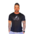 Camiseta tradicional preta da marca Alltime, com estampa frontal em destaque Flash