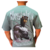 Camiseta Oversized Premium Azul Esverdeado Mentalidade Bodybuilder