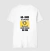 ✔Camiseta com estampa --> Confeccionada com 100% algodão penteado - loja online