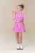 Conjunto Short Saia Rosa - comprar online