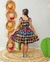 Vestido Quadro Preto Color na internet