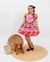 Vestido Rodado Junino Flor - PDG KIDS - Moda Infantil