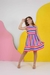Vestido Listras Color Teen