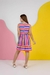 Vestido Listras Color Teen na internet