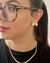 Brinco Gota Pequeno Dourado - comprar online