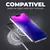 Capa Capinha De Vidro Case Glass Magsafe P/ iPhone - Schaffer Eletrônicos 