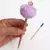 Caneta Princesa Dourada c/ Pompom - 1.0mm - Papelaria Vitória: A papelaria dos seus sonhos!