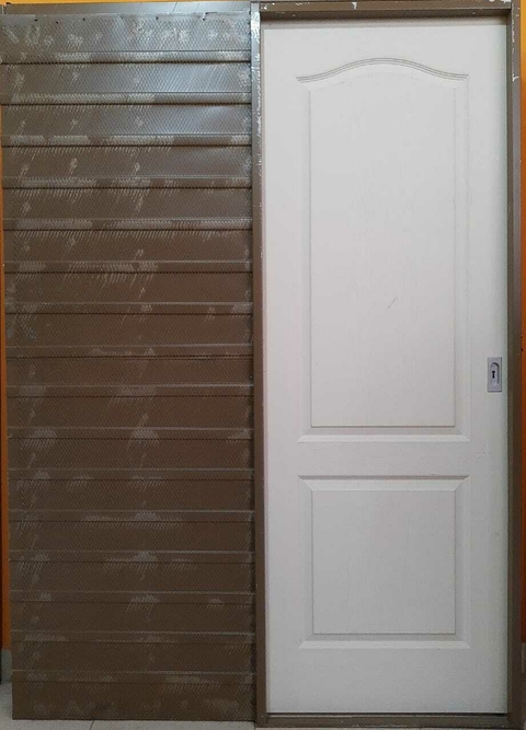 Puerta Corrediza Masonite - Metalplac - comprar online