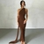 VESTIDO BACKLESS CHOCOLATE en internet
