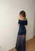 VESTIDO TIARA AZUL MARINO - THE ATELIER