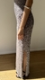VESTIDO DAMASCO COLOR PLOMO