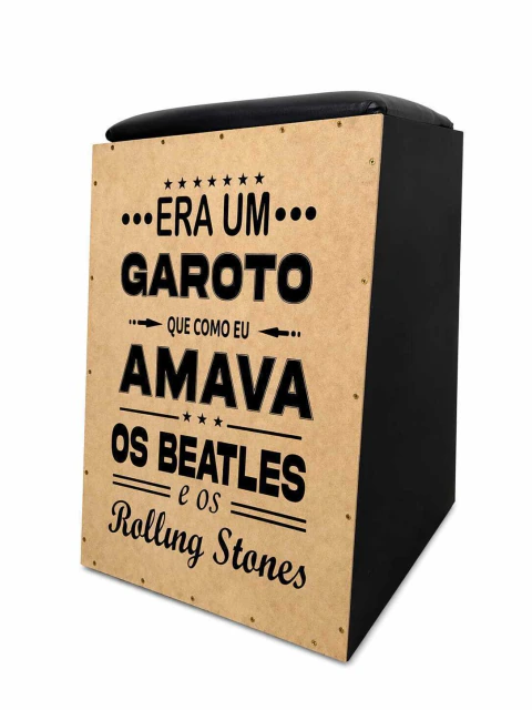 CAJON JAGUAR K2 PRO GAROTO BEATLES PB 034 (EQ)