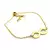 Pulseira Gravata Elos Cadeado Infinito Banhada à Ouro 18k - comprar online