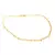 Corrente Elos Cadeado 35cm 3mm Feminina Banhado - comprar online