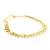 Pulseira Feminina Escamas 6mm Banhada à Ouro - comprar online