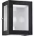 Arandela 5 Vidros Branca / Preto - comprar online