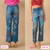 Pantalón Jeans estampado estrellas