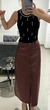 Blusa negra con pedrería