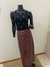Blusa negra con pedrería - comprar en línea