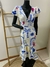Vestido estampado moderno