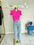 Jeans momfit corazones tiro alto