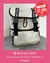 Imagen de Mochila blanca con detalles en negro Michael Kors 29x32