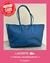Imagen de Bolsa Tote bag grande azul Lacoste 49x27