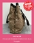 Bolsa tipo Tote café con dorado estampado Coach 30x34 - Domenica Vive Bonita