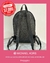 Mochila negra estampado Michael Kors 39x33 en internet