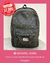 Mochila negra estampado Michael Kors 39x33