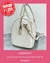 Bolsa blanca con detalles dorados Valentino 28x26 - comprar en línea