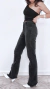 Calça Jeans Reta Preta Tamanho 38