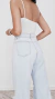Calça Wide Leg Jeans Tamanho 36 clara - Bresa Acervo