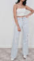 Calça Wide Leg Jeans Tamanho 36 clara - loja online