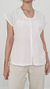 Imagem do Blusa bordada branca tam M