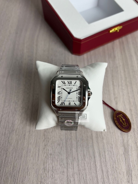 RELÓGIO CARTIER SANTOS ETA SUPER CLONE