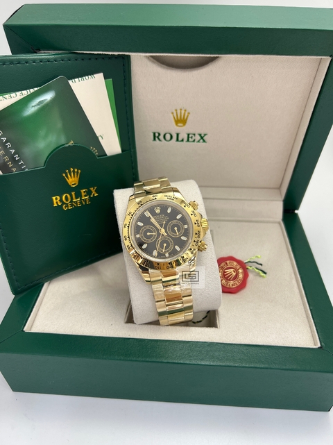 RELÓGIO DAYTONA GOLD BASE ETA LEGÍTIMA