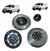 Kit Embreagem Volante E Disco + Atuador Jumpy 1.6