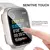 Protetor de tela caso para Apple Watch série 7 6 se 5 4 3 44mm 40mm 45mm iwa - MixMarket