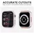Protetor de tela caso para Apple Watch série 7 6 se 5 4 3 44mm 40mm 45mm iwa - loja online