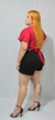Short saia - preto - comprar online