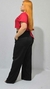 Blusa transpasada com amarração